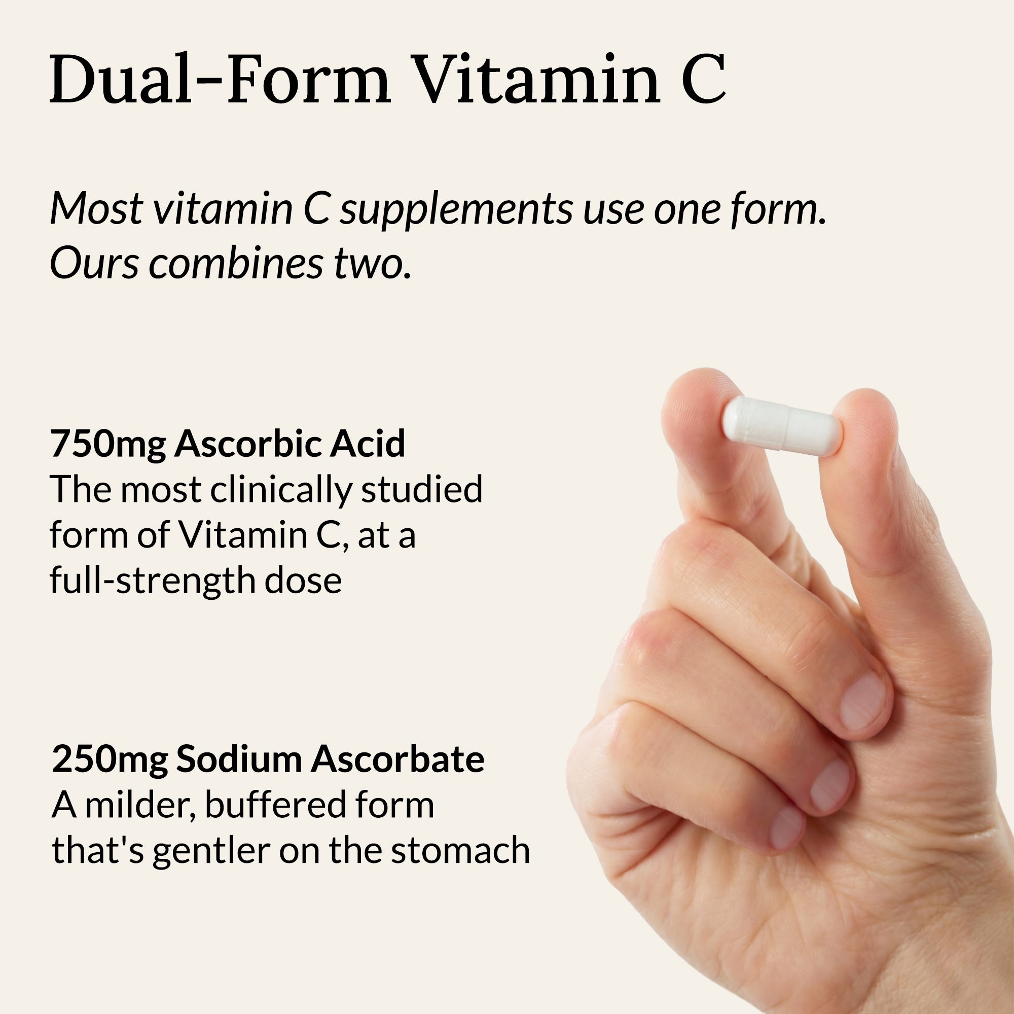 Pure Vitamin C 1000mg Capsules