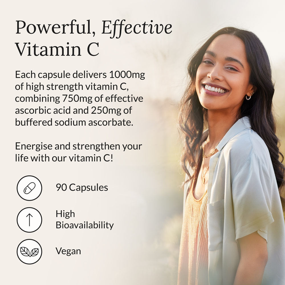 Pure Vitamin C 1000mg Capsules